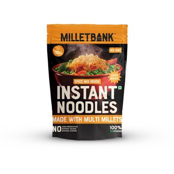 Millet Bank Instant Noodles Made With Multi Millets 165g
