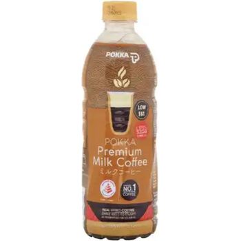 Pokka Premium Milk Coffee Less Sugar 500ml