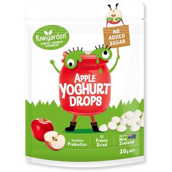 Kiwigarden Apple Yoghurt Drops 14g