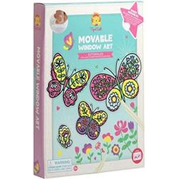 Tiger Tribe Moveable Window Art Butterflies