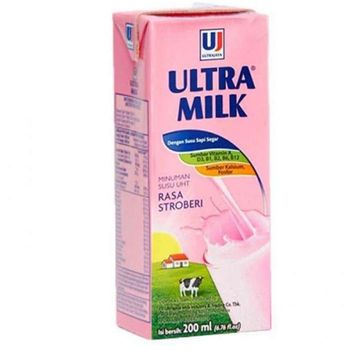 Ultra Milk Strawberry 200ml