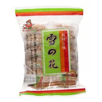 Binbin Rice Cracker Spicy Snowy 145g