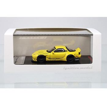 Ignition Model 1/64 Rocket Bunny RX-7 FD3S Yellow