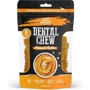 Absolute Holistic Dog Grain-Free Dental Chew Peanut Butter Petite 160g