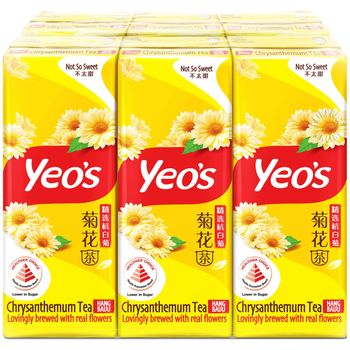Yeo's Chrysanthemum Tea Drink 6x250ml