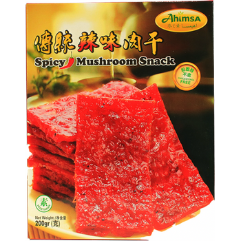 Ahimsa Spicy Mushroom Snack 200g