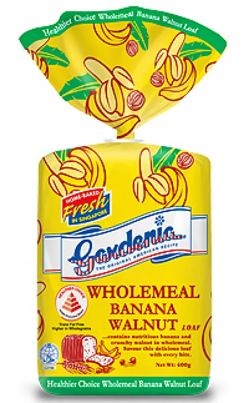Wang Wang Minimart - Gardenia Wholemeal Banana Walnut Loaf 400g