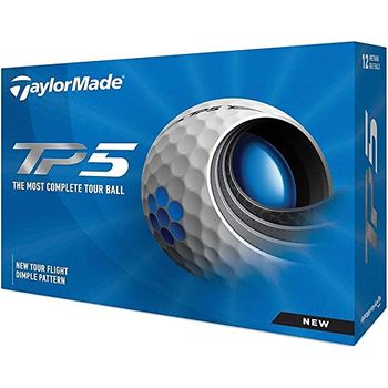 TaylorMade T P 5 Golf Ball White 2021