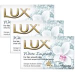 Lux Bar Soap White Impress 3 x 80g