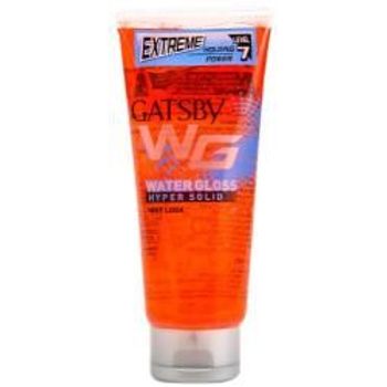 Gatsby Water Gloss Hyper Solid Hair Gel Red 100g Ship From India