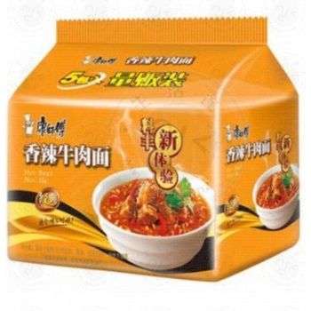 Master Kong Instant Noodle Hot Beef Flavour 103g