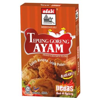 Adabi Tepung Goreng Ayam Pedas 100g