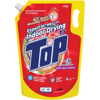Top Liquid Detergent Anti-Bacterial 1.6kg