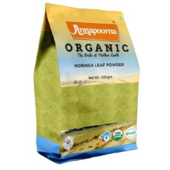 Serbuk Daun Moringa Organik Annapoorna 100g