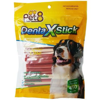 Pet8 Dog Dental Treats 2 Colors Beef Flavor JDT03 450g