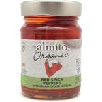Almito Organic Red Spicy Peppers With Cream Cheese 230g
