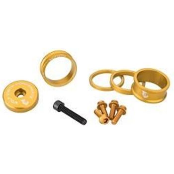 Wolf Tooth Components Headset Bling Kit 1 1/8" Kit Gold