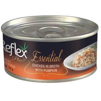 Reflex Plus Essential Chicken in Broth with Pumpkin 70g