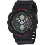Casio G-shock Ga-140-1a4dr Analog Quartz Black Resin Men's Watch