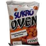 Sukro Oven Roasted Coated Peanut Spicy Flavor Red 100g