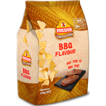 Mission Tortilla Chips Bbq 170g