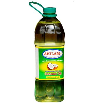 Akilam Coconut Oil Cold Pressed Production 1l