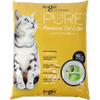Angel Pure Premium Cat Litter Sweet Dew Scented 10L
