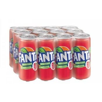 Fanta Strawberry Can 12 x 320ml