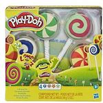 Play-Doh Lollipop 4-pack Of Pretend Play Candy Molds Filled With 3ozs Of Non-toxic Modeling Compound For Kids 3 Years And Up