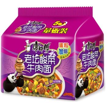 Master Kong Instant Noodle - Beef With Sauerkraut Flavour 117g