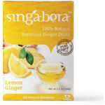 Singabera Premium Ginger Drink Lemon 180g