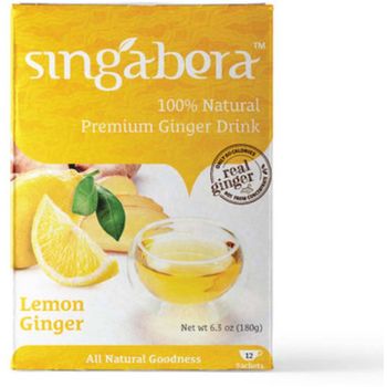 Singabera Premium Ginger Drink Lemon 180g