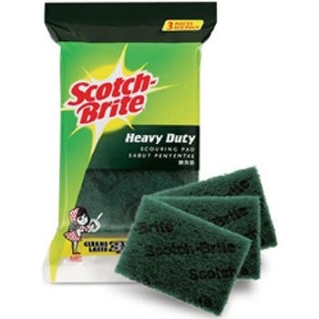 3M Scotch Brite Heavy Duty Scour 3pcs
