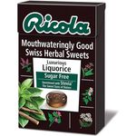 Ricola Liquorice Swiss Herb Drops with Stevia 45g