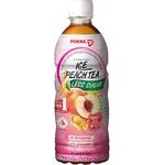 Pokka Ice Peach Tea less sugar 500ml