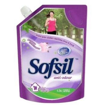 Sofsil Fabric Softener Anti Odour Refill 1.6L