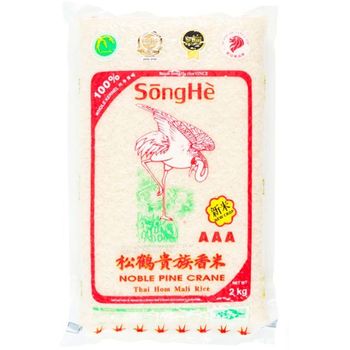 SongHe Whole Kernel Thai Hom Mali Rice 2kg