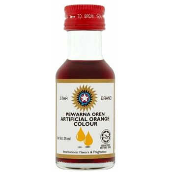 Star Brand Artificial Orange Colour 25ml