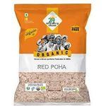 24 Mantra Organic Red Poha Flattened Rice 500g