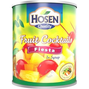 Buah Hosen Dalam Sirap Buah Cocktail Fiesta 836g