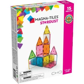 Magna-Tiles Stardust 15 Piece Set