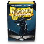 Arcane Tinman Sleeves Dragon Shield Matte Jet 100 Eves Matte Jet