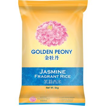Golden Peony Jasmine Fragrant Rice 5kg