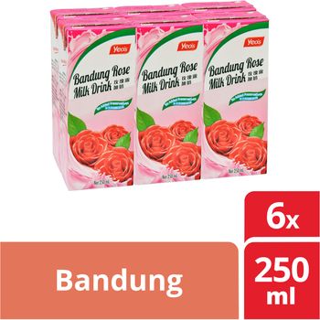 Yeo's Bandung Rose Syrup Milk
