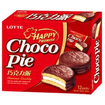 Lotte Choco Pie Original Flavor 28g X 12pc X 8pack