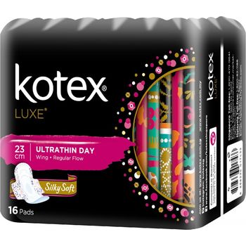 Kotex Luxe Ultra Thin Regular Wing 23Cm 16 Sachet x 2