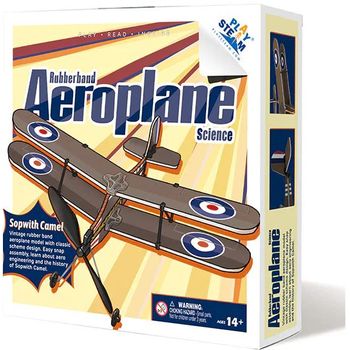 Play STEM Rubber Band Airplane Science Sopwith Camel