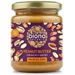 Biona Organic Peanut Crunchy Butter 250g