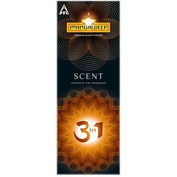 Mangaldeep Scent 3 In 1 Incense Sticks 91g
