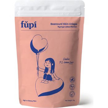 Fupi Beancurd Skin Crisps Nyonya Laksa 75g